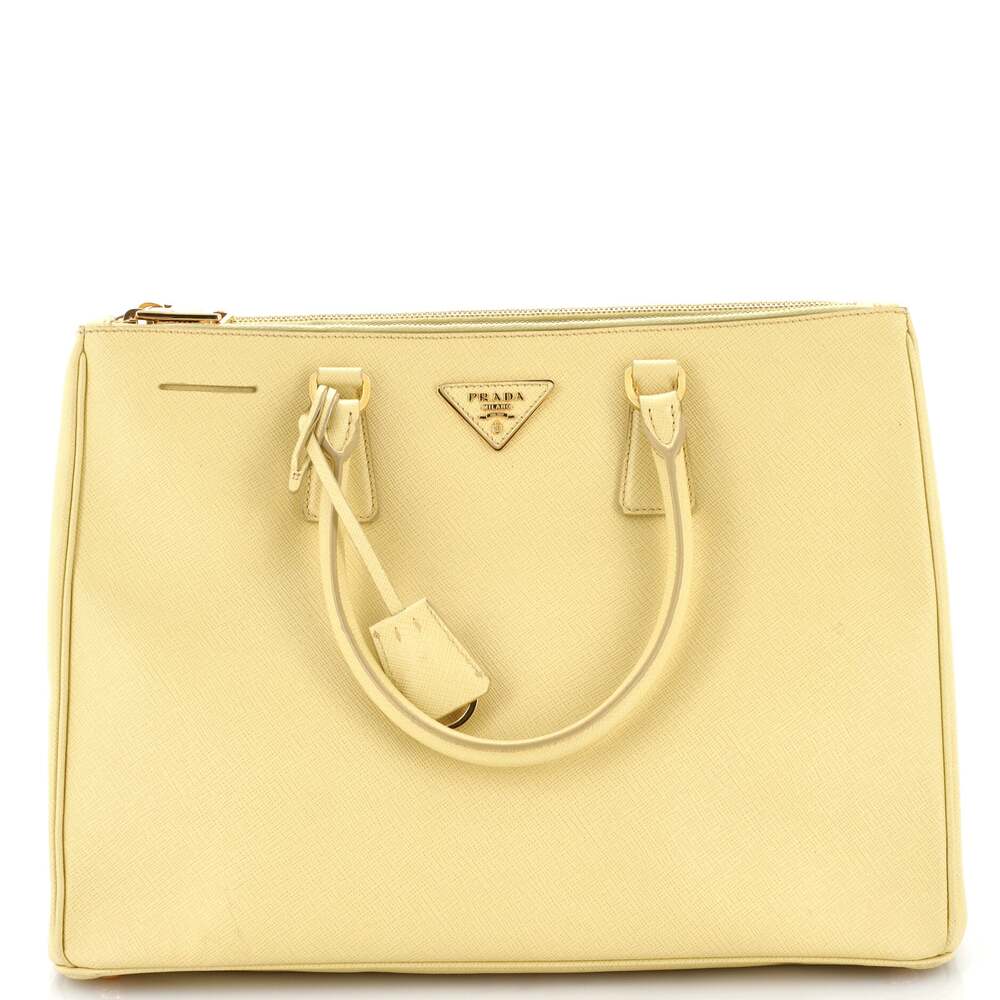 Prada Double Zip Lux Tote Saffiano #270260P99B